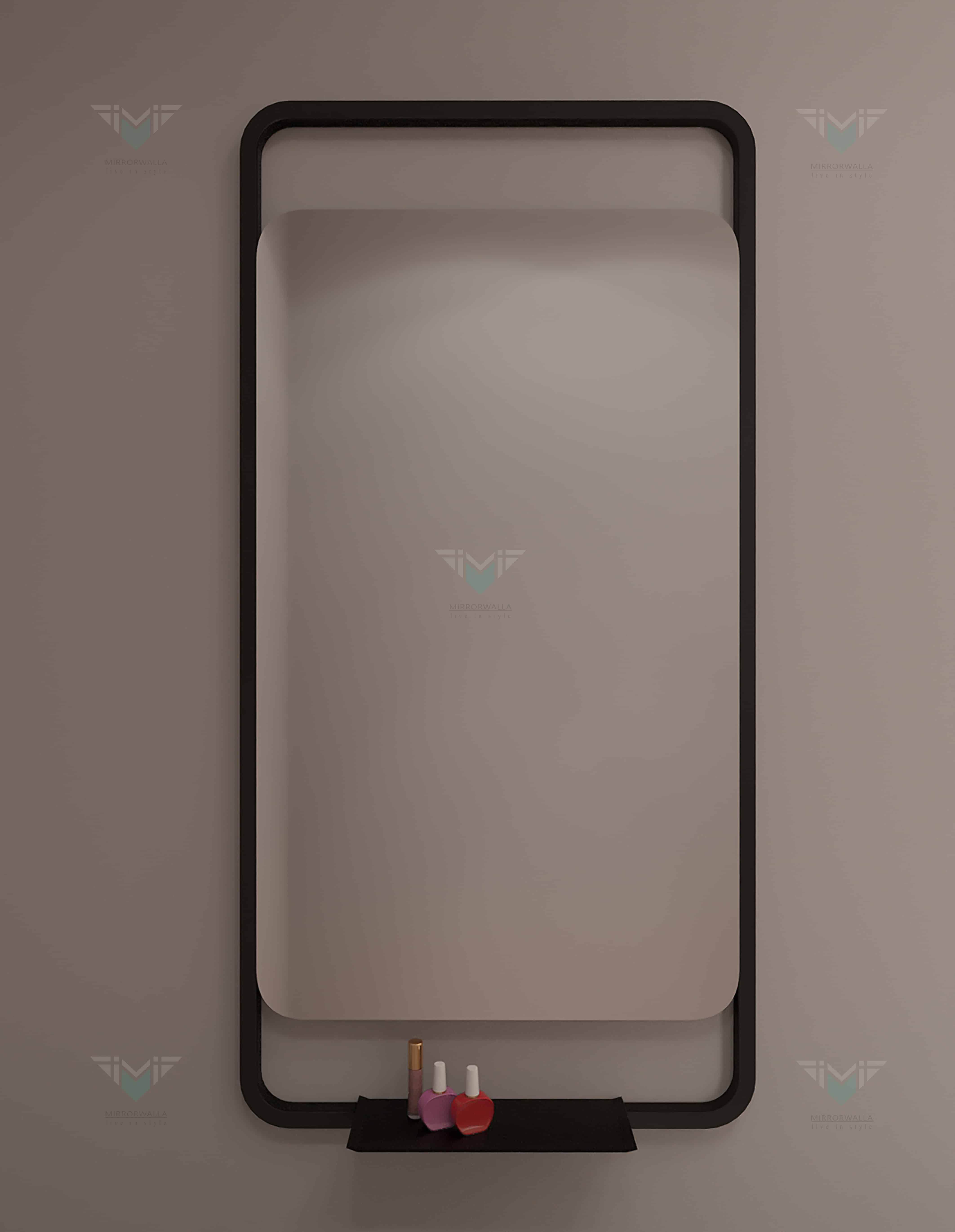 Black-stack Metal Mirror - Mirrorwalla