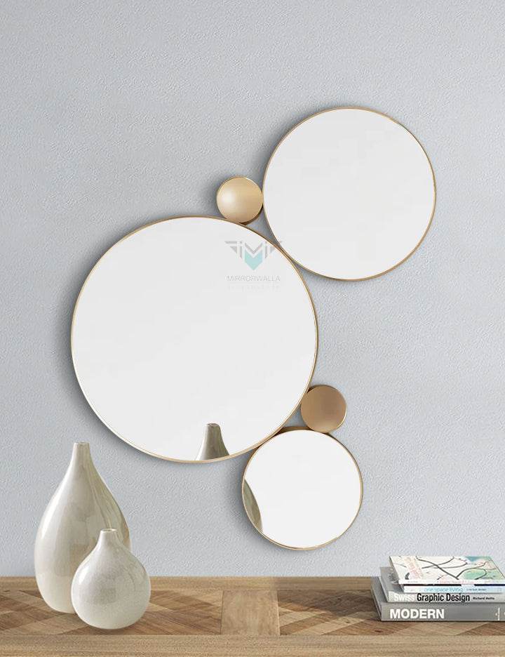 Amelia Brass PVD Mirror - Mirrorwalla