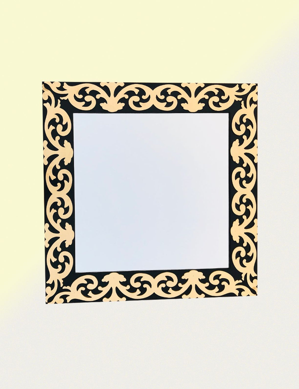 Mazzurie Black & Gold Mirror