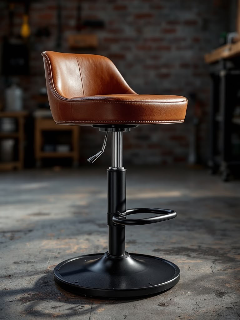 Emee Premium Adjustable Swivel Bar Stool