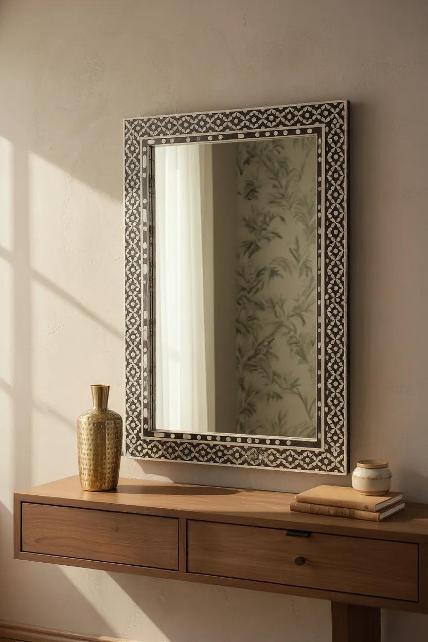 Lexi Mother of pearl dc mirror