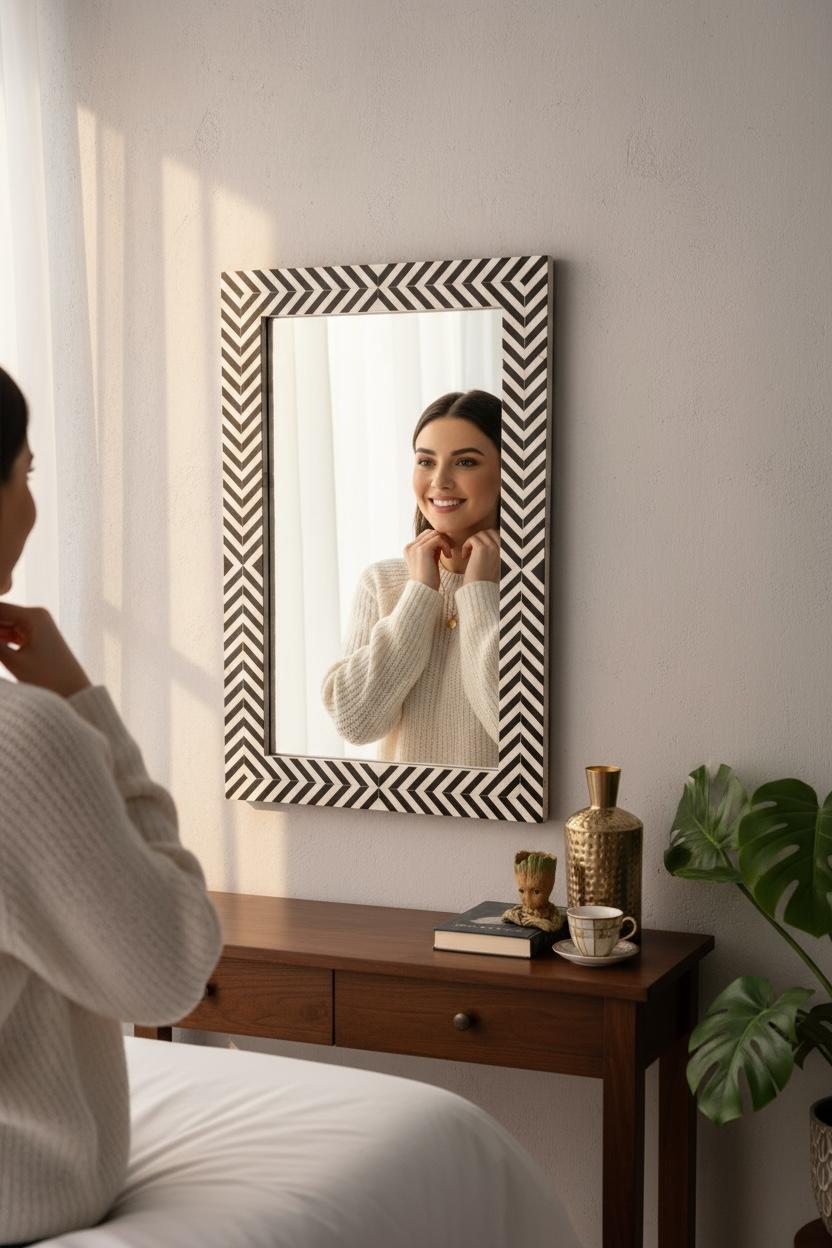 Zebro Mother of Pearl DC Mirror