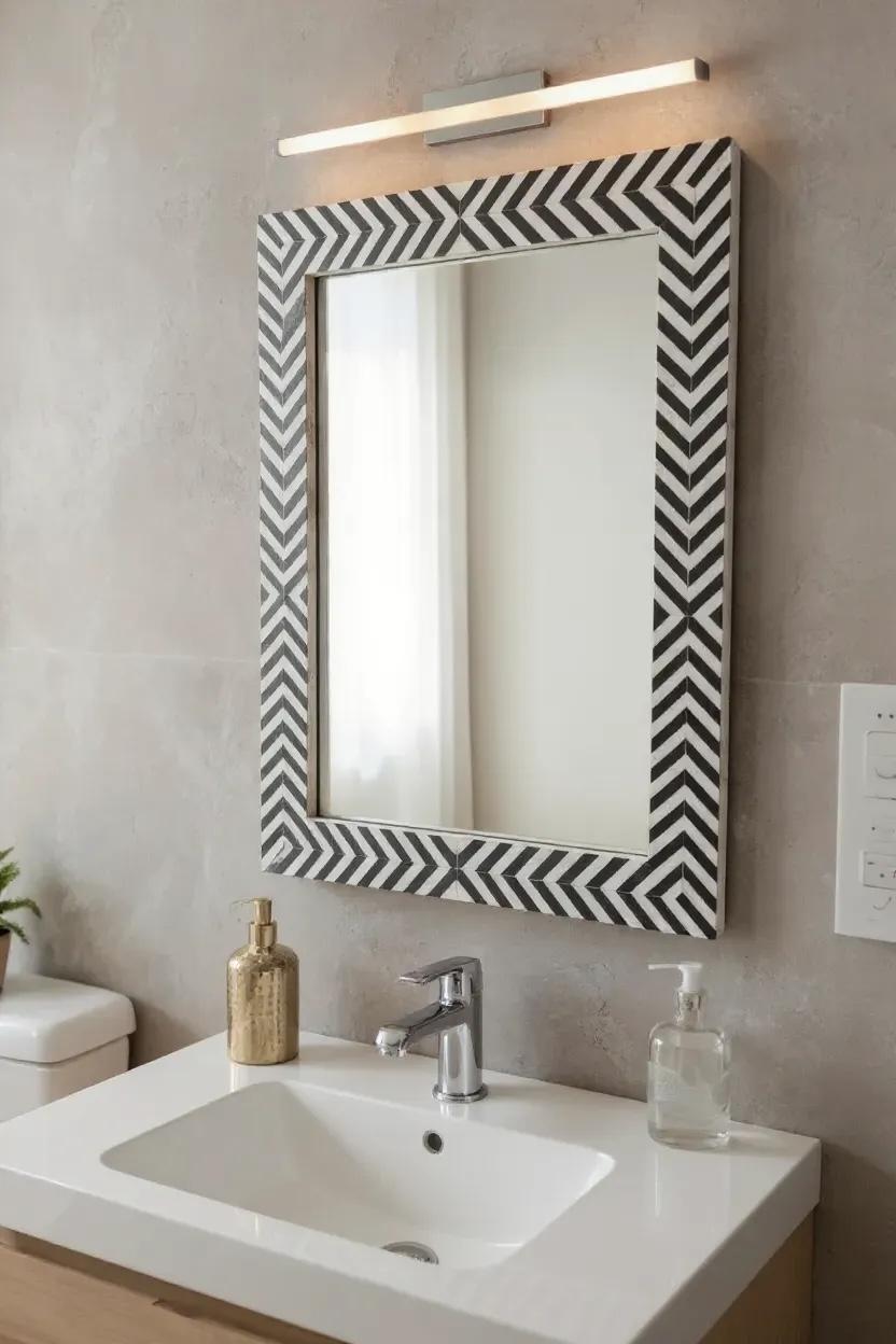 Zebro Mother of Pearl DC Mirror