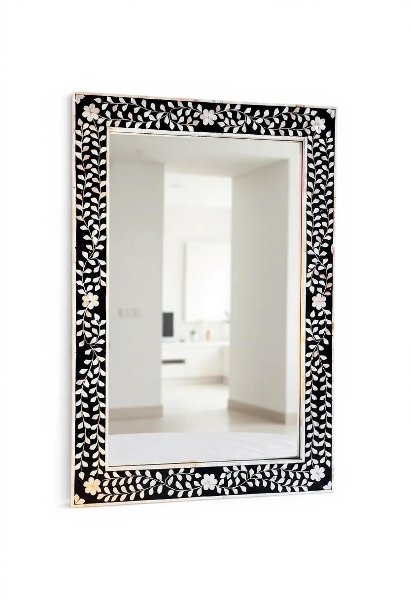 Blossom MOP decorative Mirror