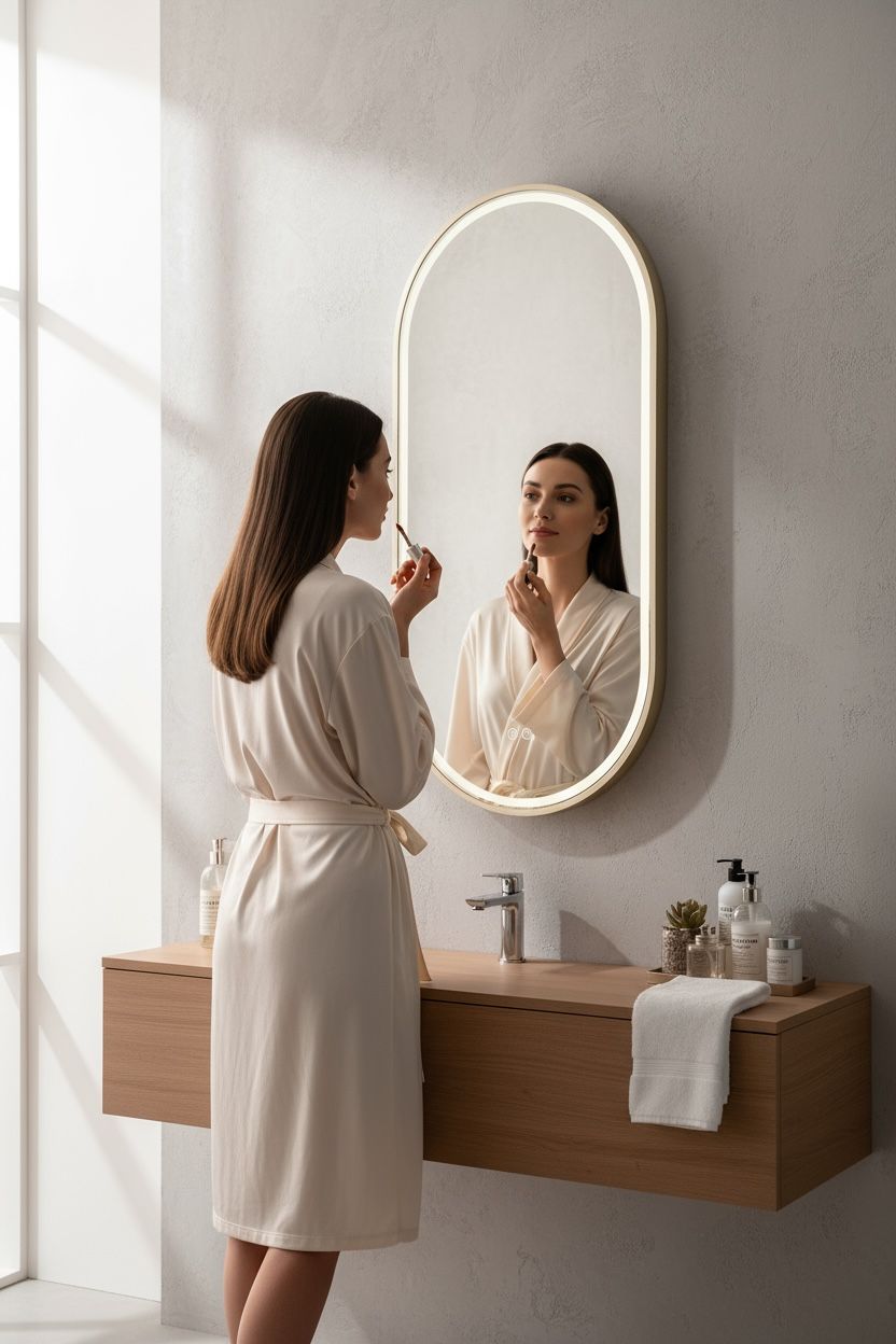 Long Capsule led pvd mirror