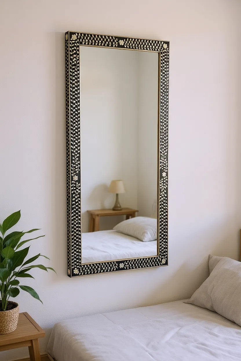 Blossom Full length mother of pearl mirror
