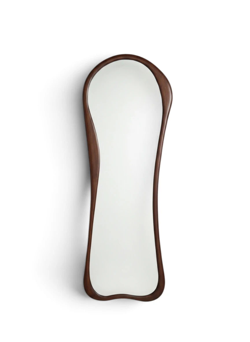 Orgo teak full length mirror