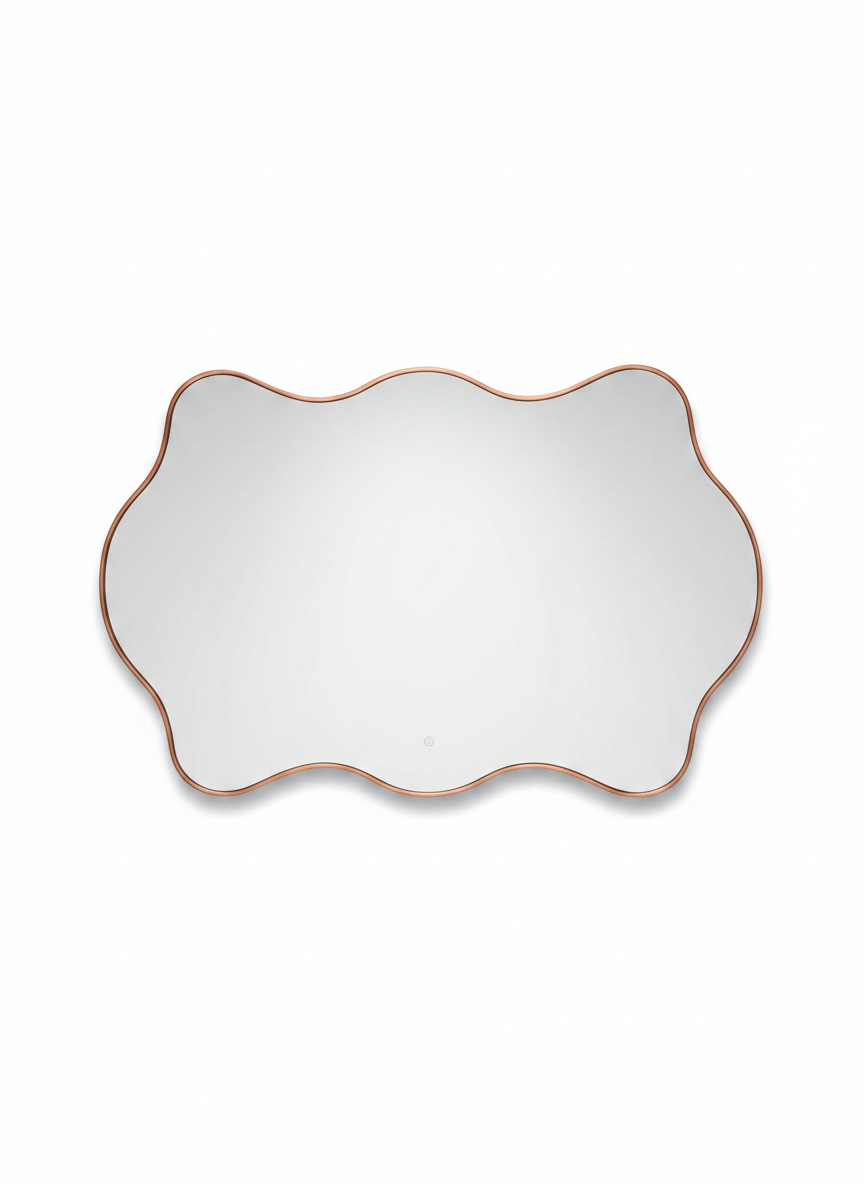 Weaving rim backlit Mirror
