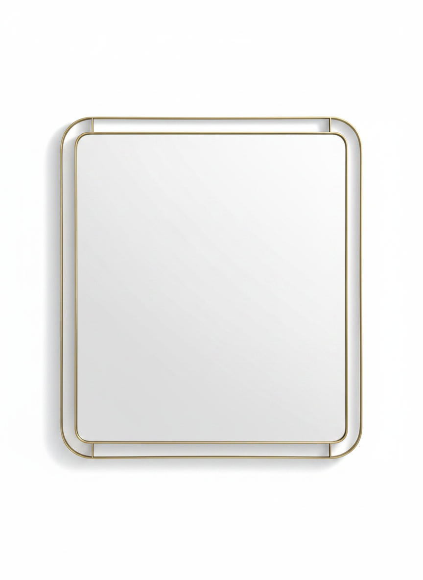 Rozo SS Gold backlit Mirror
