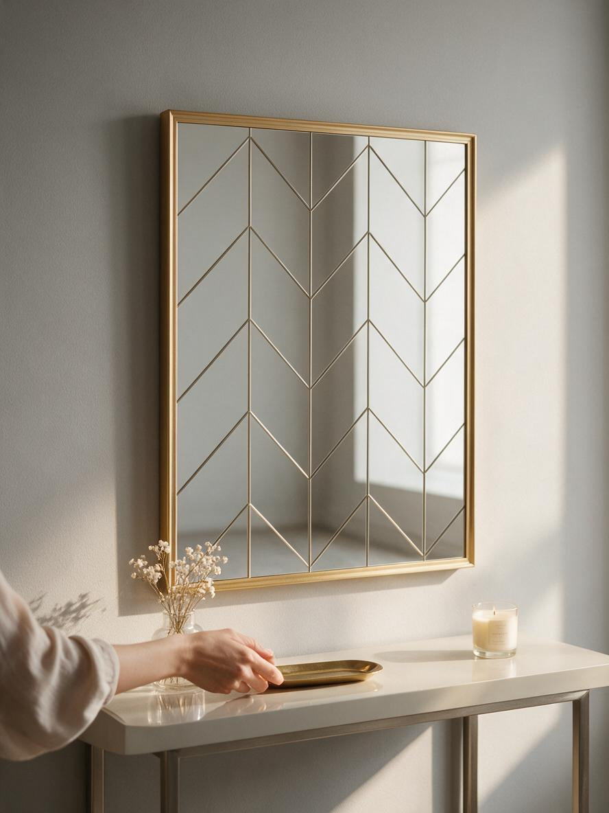 Zigger gold dc mirror