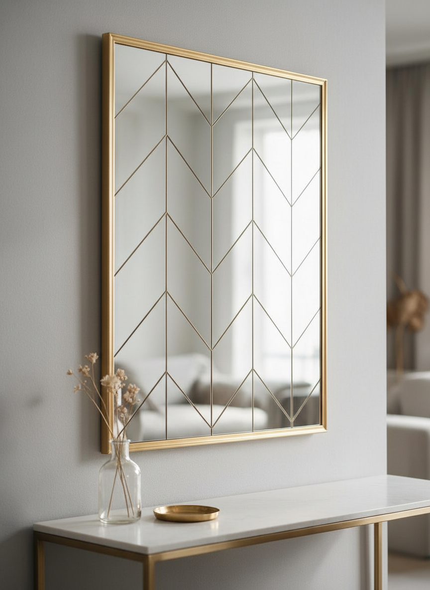 Zigger gold dc mirror