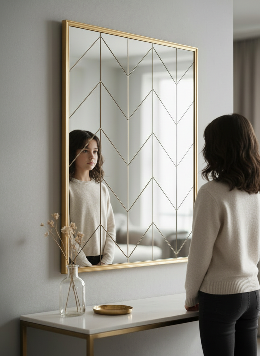 Zigger gold dc mirror