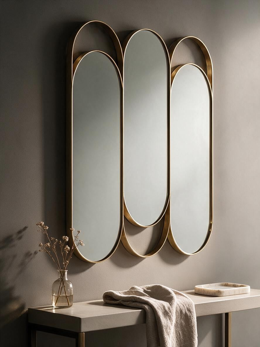 Tricaps X3 decorative mirror