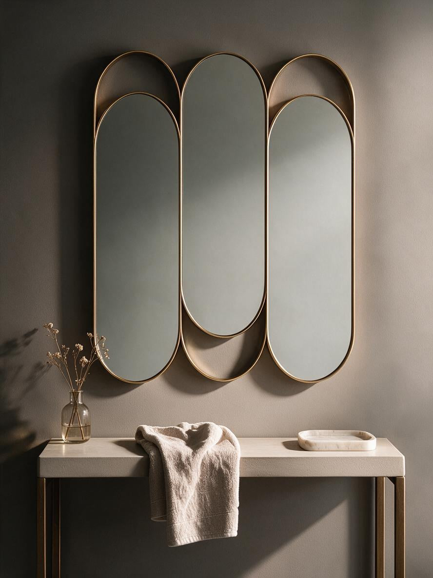 Tricaps X3 decorative mirror