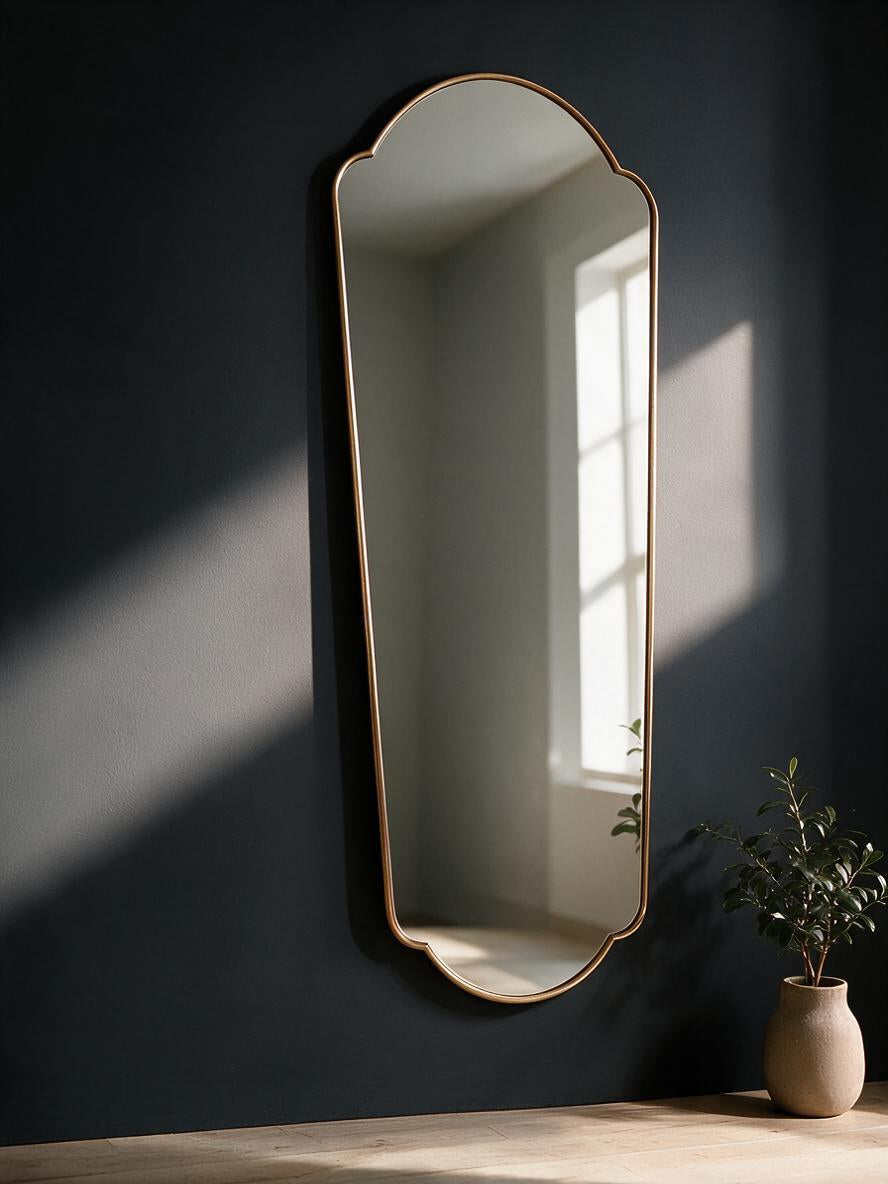 regio gold full length mirror