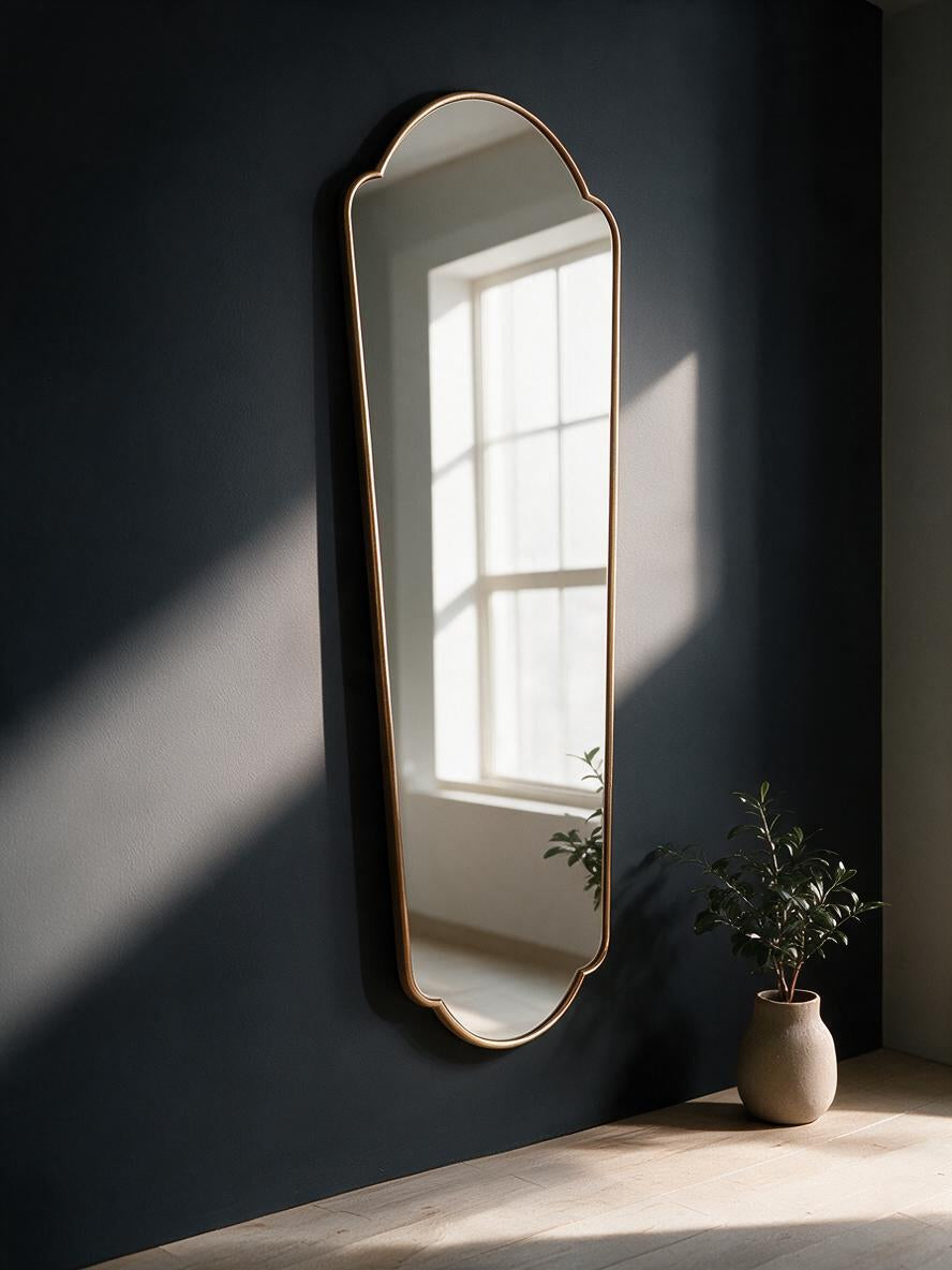 regio gold full length mirror