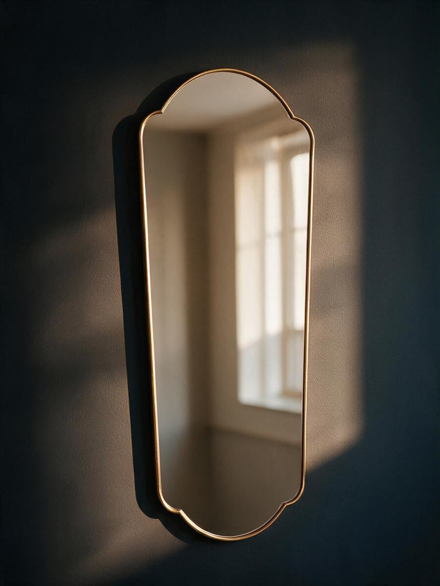 regio gold full length mirror