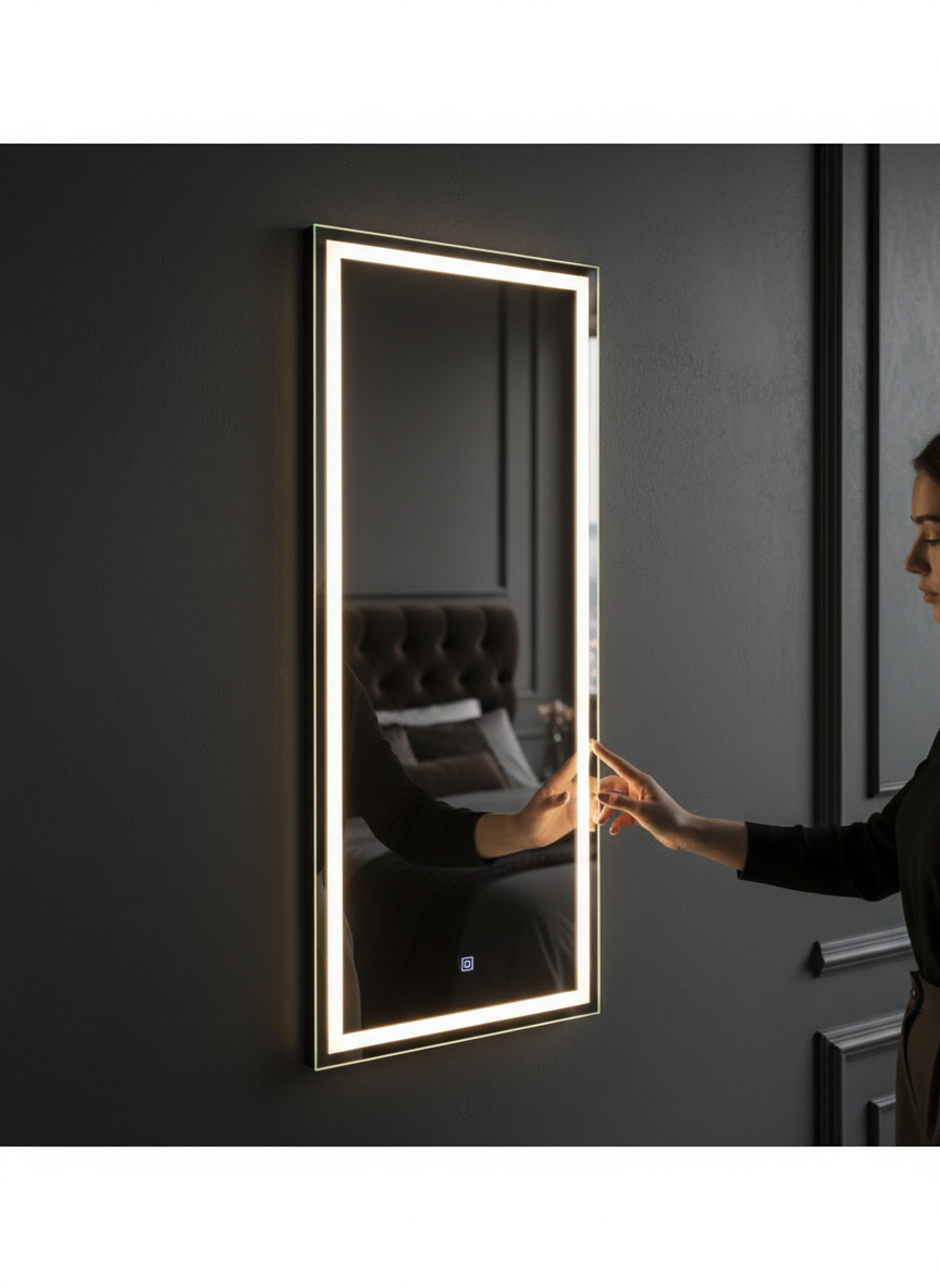 Illuminated D8 LED Dresser Mirror