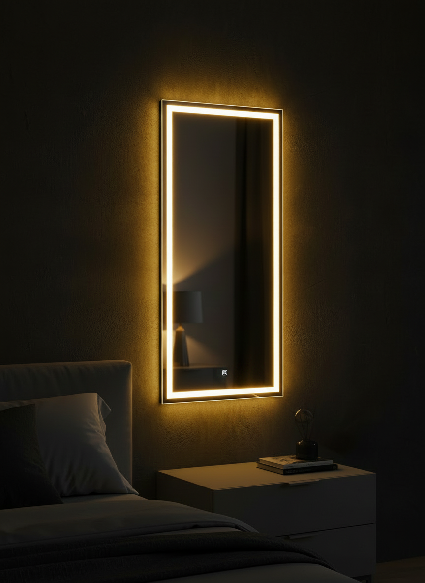 Illuminated D8 LED Dresser Mirror