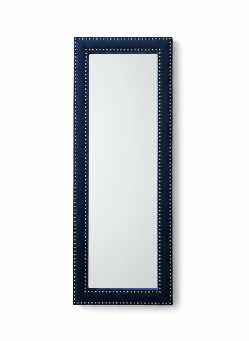 Blue Velvet Full Length Mirror