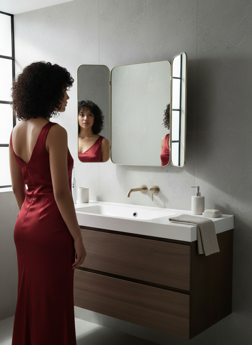 Twings movable wall mirror