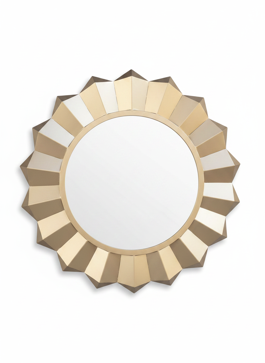 Rostand Metal Gold Mirror