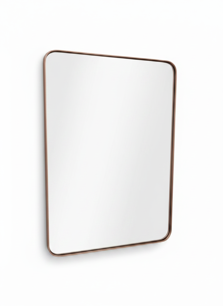 Copper Rues Decorative Mirror