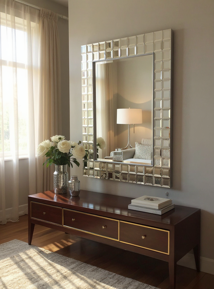 Beveled Squire A1 Mirror