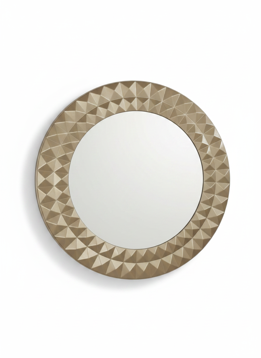 Golden Castle Decorative Mirror