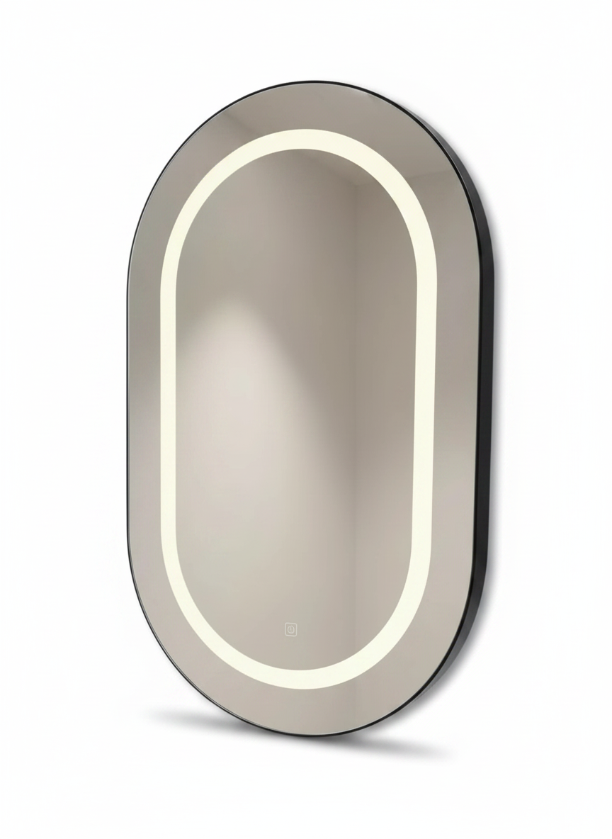 Black Capsule Storage led mirror