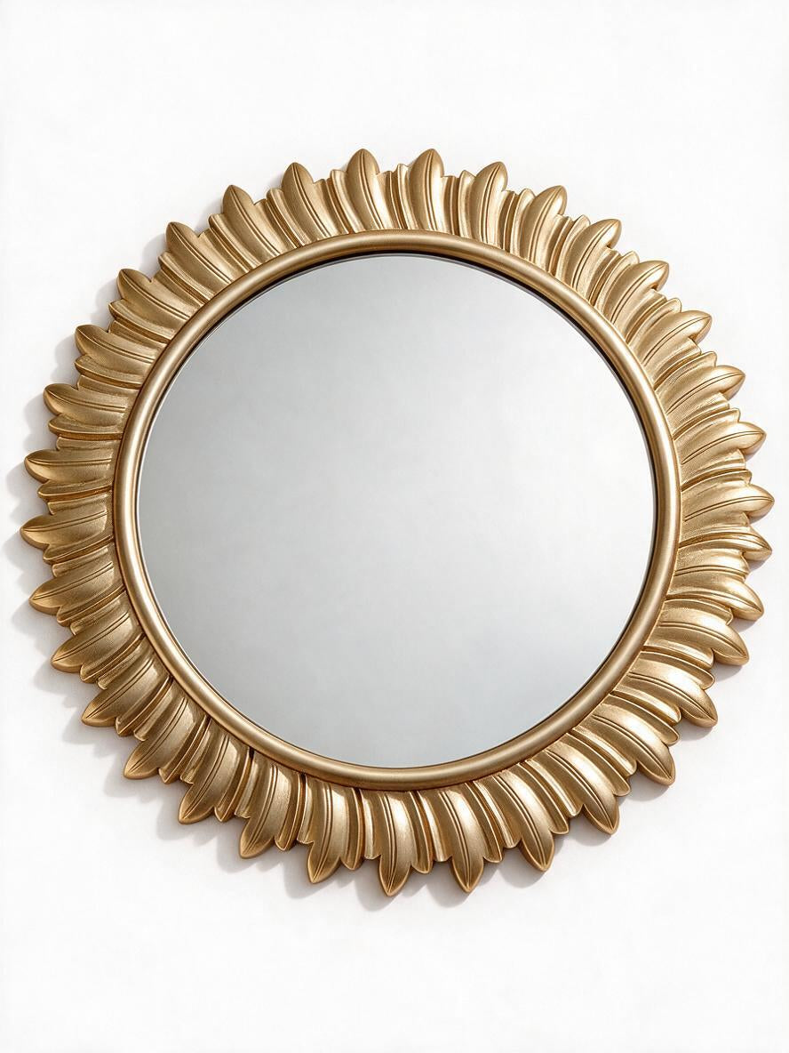 Gold Leaf Newsun Mirror