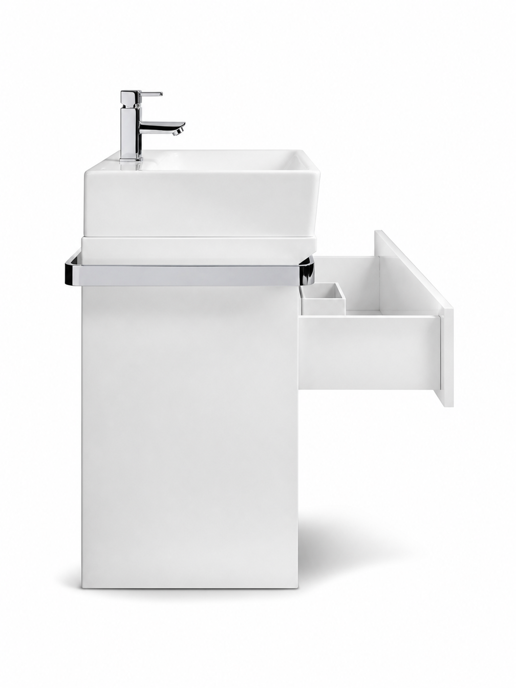 White Bemma Bathroom Vanity