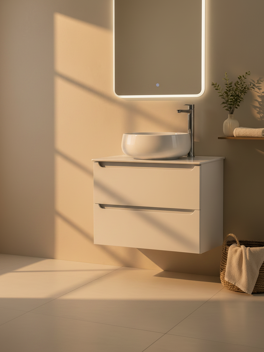 Double Drawers Bathroom Vanity