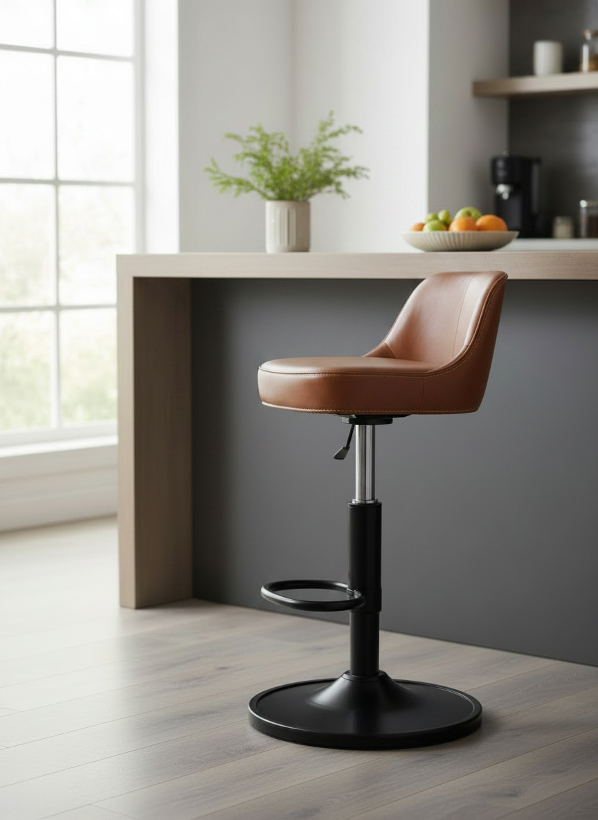 Emee Premium Adjustable Swivel Bar Stool