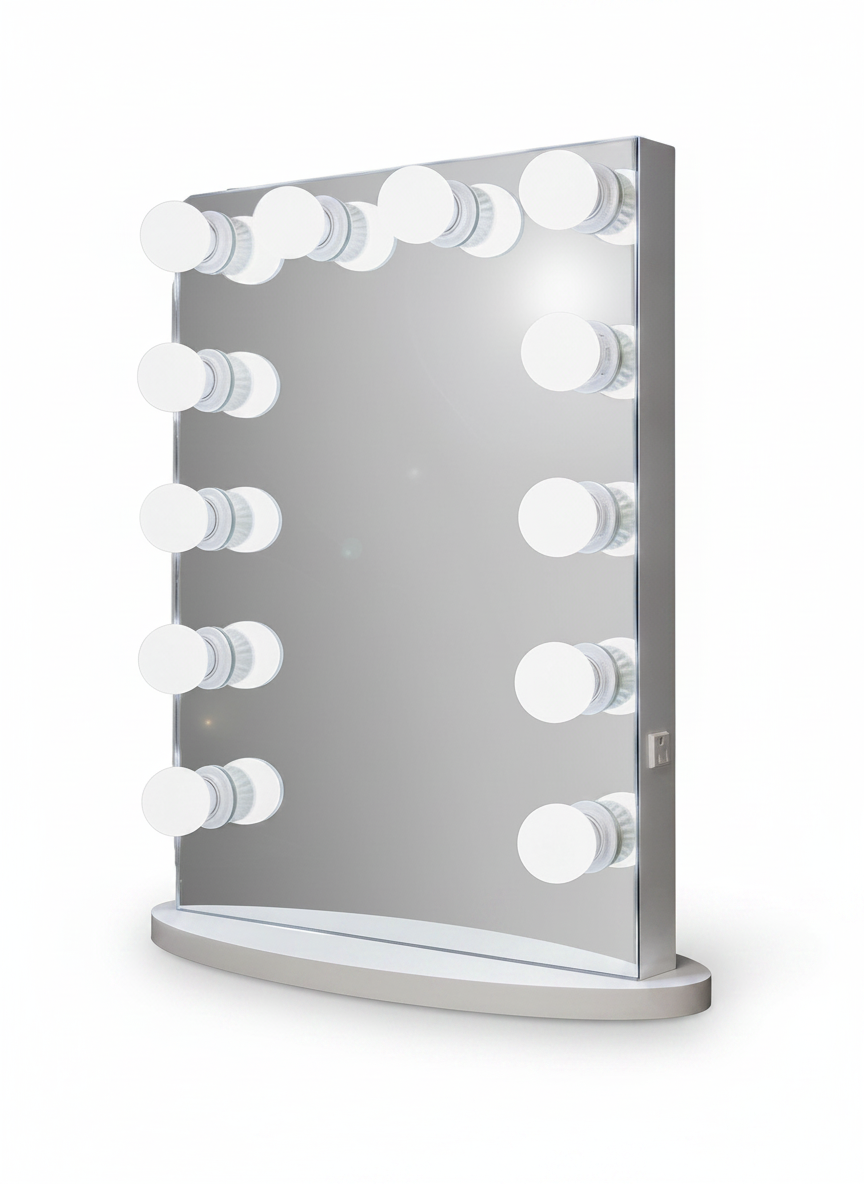 Glassy Hollywood Makeup Mirror