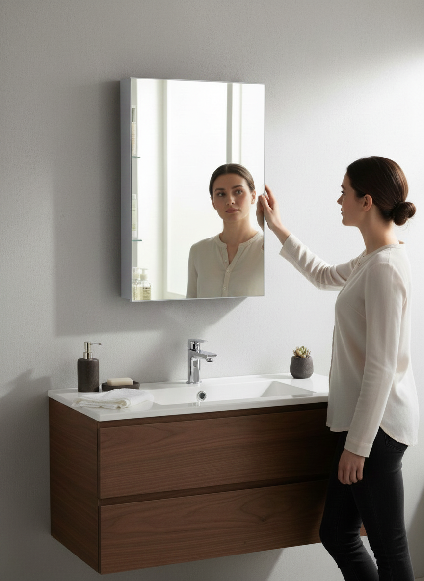Grey-R Storage Mirror