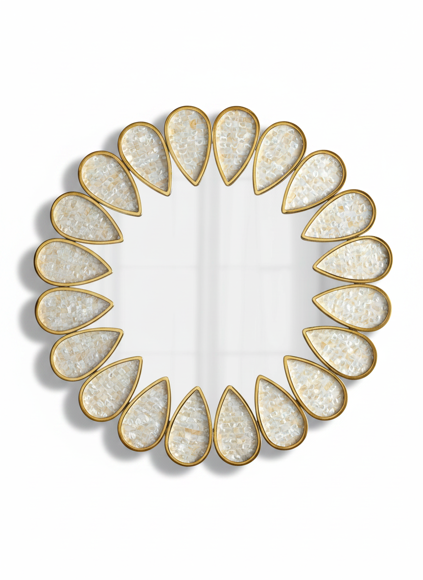 MOP Leafs Decorative Mirror