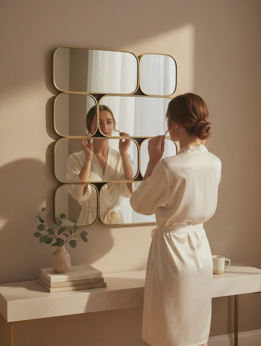 Decorative Metal Boxes Mirror