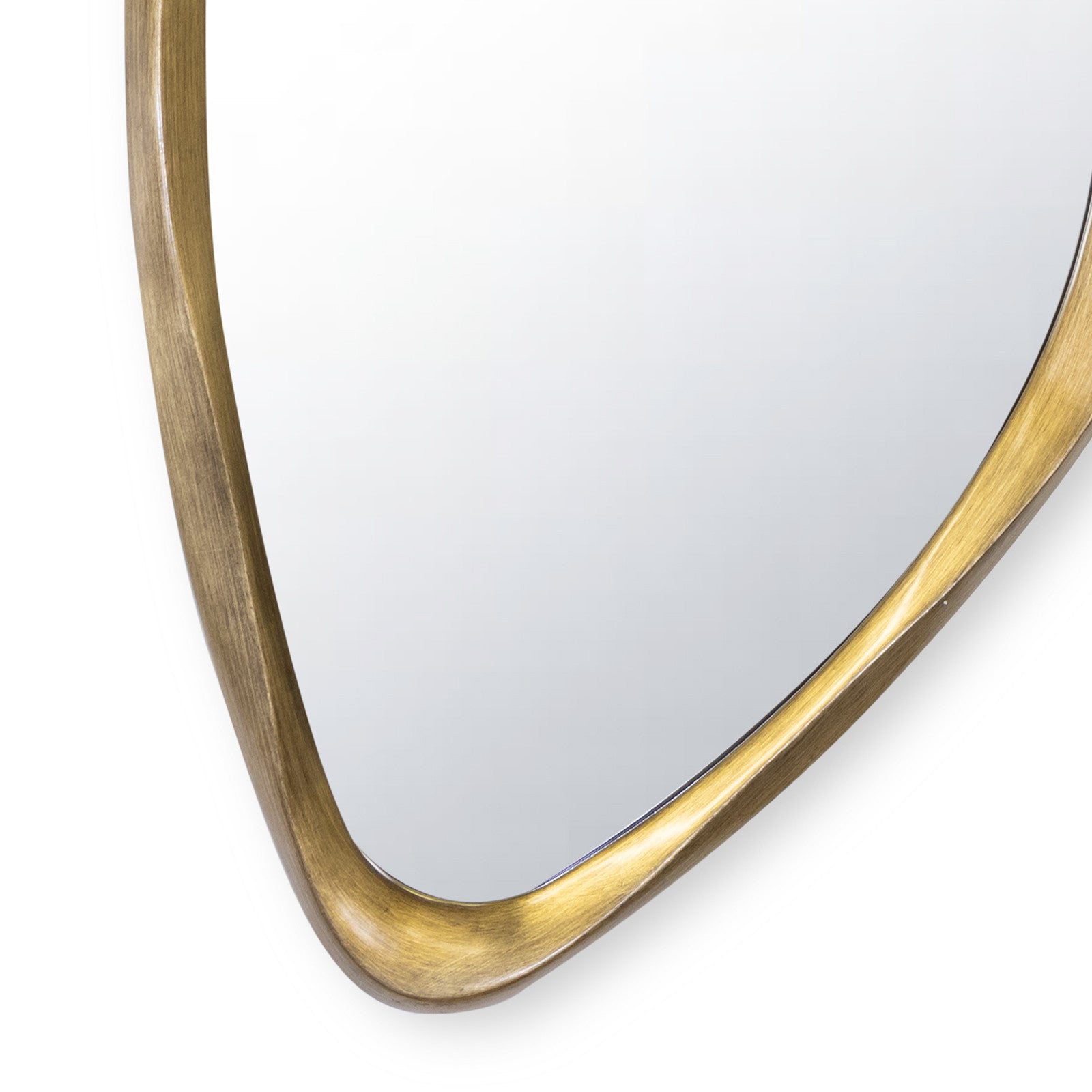 Drefse Gold organic shaped mirror