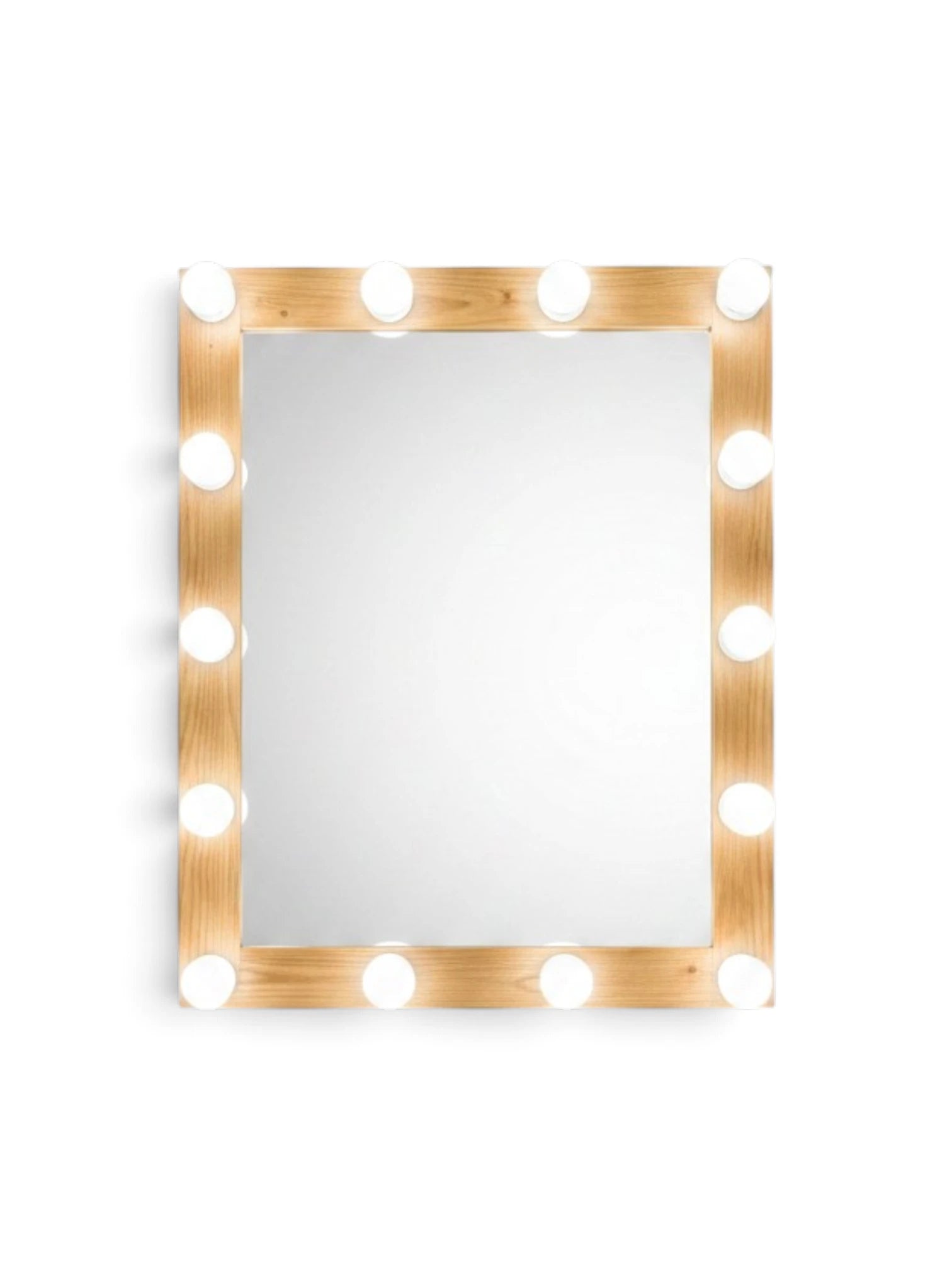 Oak-wood G4 vanity mirror