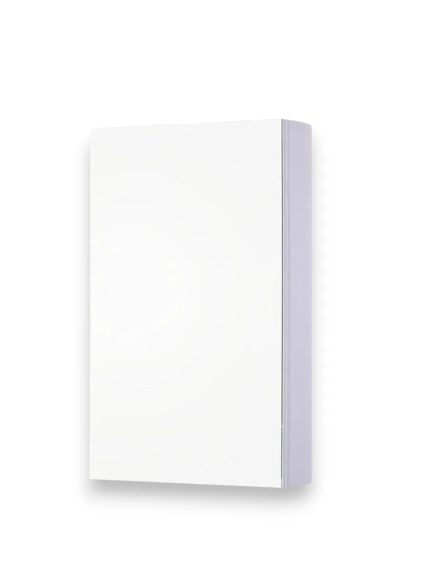 White Storage Mirror
