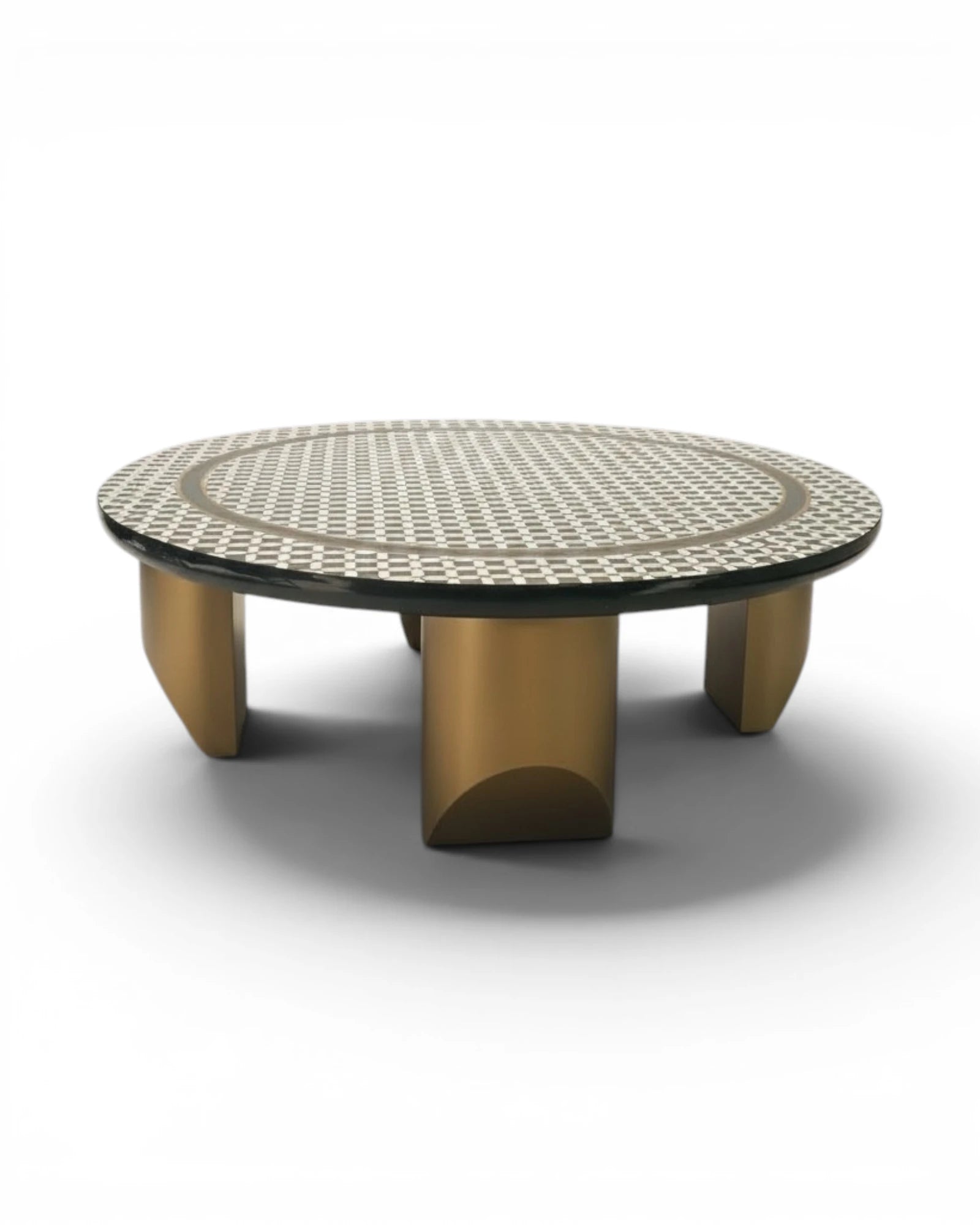 Trevix gold centre table